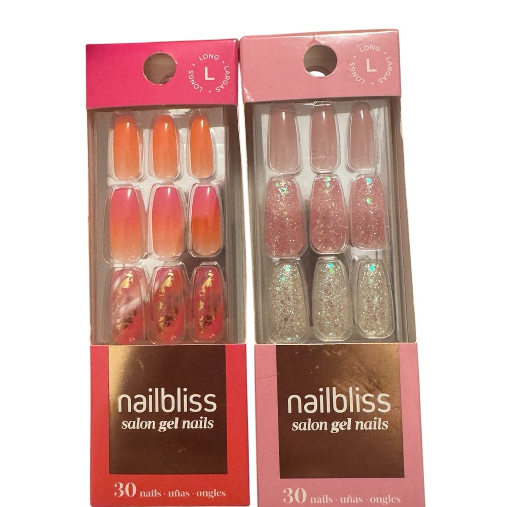 Nailbliss Salon Gel Nails Set